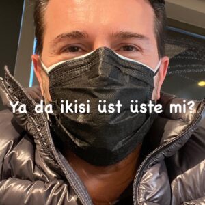 Uğur Arslan Instagram - Hangi maskeyi seçelim? Yakışanı mı? Koruyanı mı? Çift maske mi?