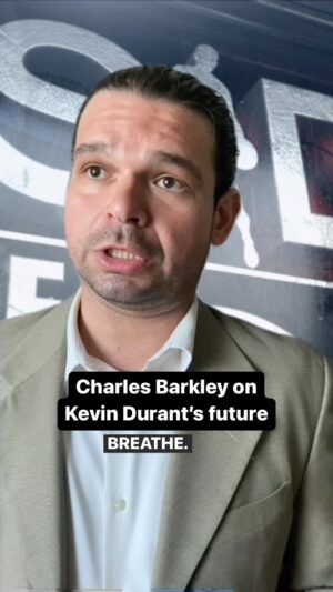 Umberto Celisano Instagram - He’s already in NY, just take the train

#charlesbarkley #kevindurant #torontoraptors #brooklynnets #trade #insidethenba #nba #shaq #drake