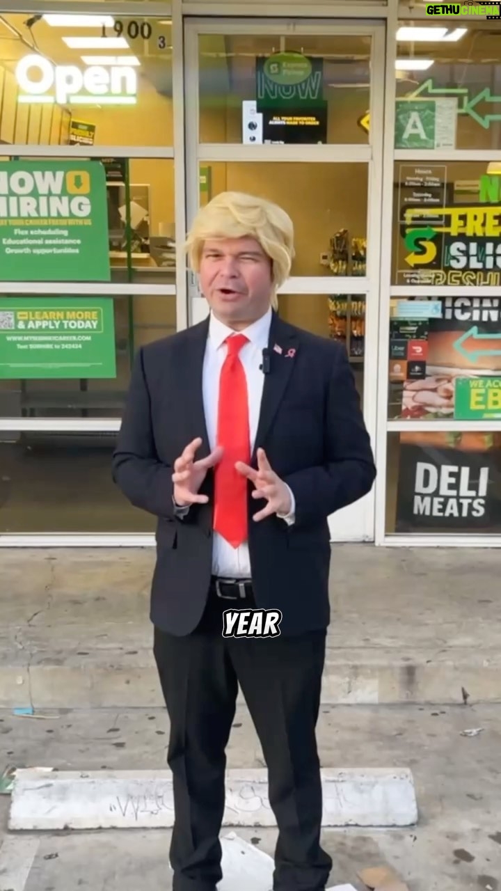 Umberto Celisano - 3 Likes - Happy Presidentās Day and hereās Episode 1, Part 1 of Food Chain Trump - Subway
#presidentsday #trump #donaldtrump #subway #foodchain #fastfood #foodchaintrump #fct #fyp #foryou #fypage