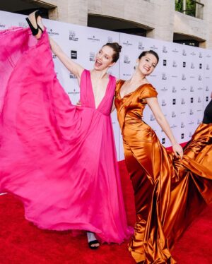 Unity Phelan Instagram - Celebrating the @nycballet Fall Gala 💗🩷💗

👗: @maisonvalentino 
📸: @julieskarrattphotography & @jaredsiskin & @ninawestervelt 

Feeling so honored to be a part of this company’s 75 year history! Catch us for one more week this Fall, and lots of other exciting shows through 2024 ❤️