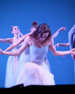 Unity Phelan Instagram - On today, the 90th Anniversary of “Serenade”, I remember not only the amazing moments on stage during the ballet, but the people who I’ve shared these moments with. I was lucky enough to have the first @nycballet show I ever attended begin with Serenade and I fell in love. The abandon, the clarity, the cohesion in spirit, it all looked like it felt so good and was truly beautiful to behold. I watched @janieclaire spin and leap and waltz all over the stage, eating up all the space. 

When I got the chance to dance the corps of Serenade, I relished in every moment. I loved feeling the beating heart of the piece and being on stage with all the amazing dancers I looked up to so much. Fast forward a number of years and I got the chance to learn and perform the Dark Angel under careful supervision from the most amazing coaches and mentors. Dancing alongside friends I so admire and also dancing with my now husband made this moment extra special. 

Last year, I danced the waltz girl for the first time. My throat swelled up when I ran in as though late. I couldn’t believe I was there, doing the role that made me fall madly in love with Balanchine and New York City Ballet. I kept telling myself, don’t cry don’t cry don’t cry, this show was filmed for PBS and I didn’t know if they were doing a close up. Having that film will always be special, my first time the role I had seen years before. 

I’m so grateful my life has lead me to this place, getting to work with so many coaches, mentors and ballerinas on this beautiful ballet- getting to stand in the spot that I watched all those years ago- and hopefully allowing another young, hopeful, 13 year old to fall in love with it just like I did.