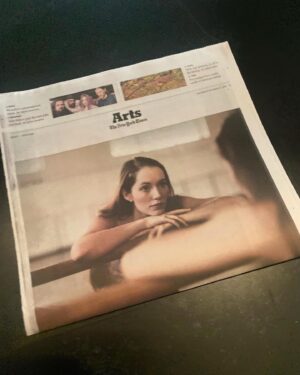 Unity Phelan Instagram - Thank you, @nytimes for memorializing this moment in time. ❤️
@giadk 
@josefinasantos