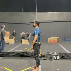Utkarsh Ambudkar Instagram - Anatomy of a boulder kick. 
@lesliiekwan @meganhui @darrylquon @alexkyshkovych   the whole team - thank you for your patience and positivity. you are my heroes. 

@avatarnetflix now streaming on @netflix