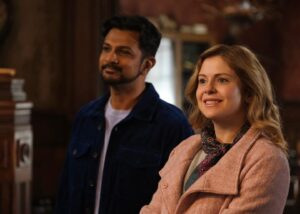 Utkarsh Ambudkar Instagram - @rebeccawisocky shines tonight on an all-new episode of @ghostscbs tonight! Can’t wait to watch 👻