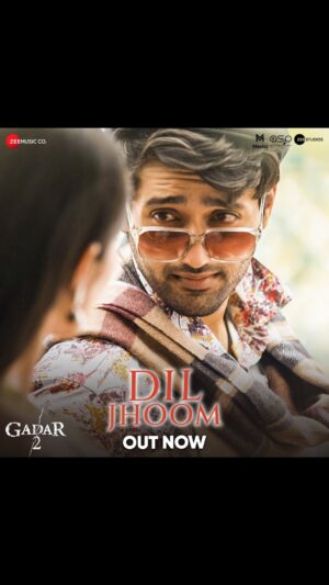 Utkarsh Sharma Instagram - Iss gaane ke saath aapka bhi #DilJhoom jaayega! 💖

Song is out, tune in now. 

#Gadar2 in cinemas now. 🎞️

@zeestudiosofficial @gadarmovie_official @iamsunnydeol @ameeshapatel9 @iutkarsharma @anilsharma_dir @anilsharmaprod @mithoon11 @arijitsingh @shabinakhanofficial @quadri.sayeed @simratkaur_16 @manishwadhwa.in @zee5 @zeecinema @zee5global