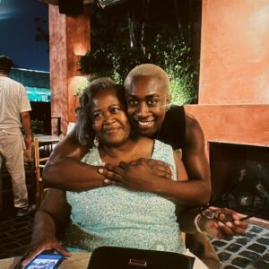 VINCINT Instagram - On my mama! ❤️🥹✨ 
love you mama,  thanks for spending your b-day in the sun with me! 65 and lookin like a teenager! 😍👑✨