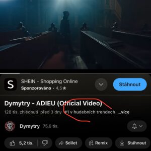 Václav Bárta Instagram - Kamaradi, dekujeme🙏🙏 #1 na youtube.

. 
A jeste #6 a #16. 😂😂😂 @dymytry_cz_official @jiri_dymo_urban @artur_mikhaylov @gorgy_dm3 @milos_meier