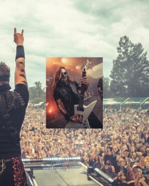 Václav Bárta Instagram - Rodino, na Pekelňáku hrajeme už nějakej ten pátek, ale tentokrát to bylo zase o něco víc speciální, protože to bylo poprvé v nové éře s Vénou za mikrofonem!! Děkujeme za tyhle krásný chvíle na jevišti!! Jste našim motorem!! V pátek si odskočíme do Rakouska na Rockoverlienz a v sobotu na KilianGang fest!! @pekelnyostrov fotky naše @nicola_bernard_rocktography