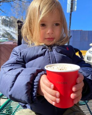 Vail Bloom Instagram - #oneyearago in Aspen with this guy ❄️🎿