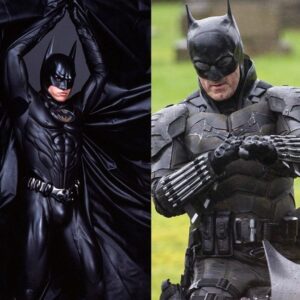 Val Kilmer Instagram - Evolution of The Batsuit... what do you think?🤔