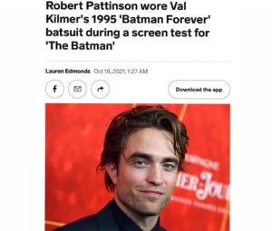 Val Kilmer Instagram - Evolution of The Batsuit... what do you think?🤔