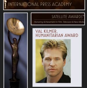 Val Kilmer Instagram - I am so humbled and emotional from this recognition by the International Press Academy! If you haven’t already, please check out my documentary VAL on Amazon prime✨
