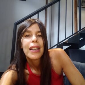 Valentina Bassi Instagram - Enseñando a lisan a sacar selfies , NO le importo un catso.