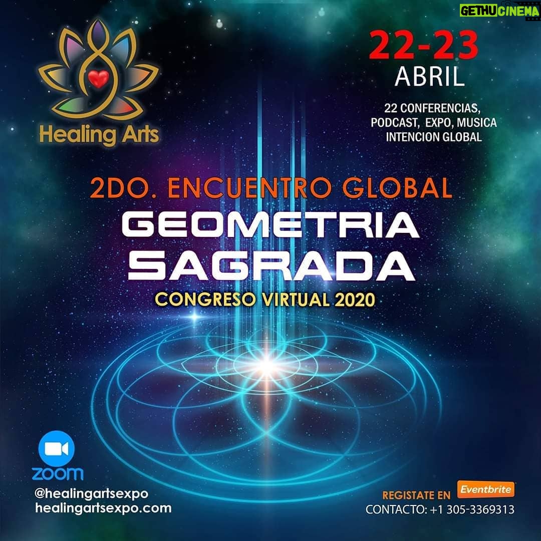 Valentino Lanús - 648 Likes - Únete y participa en ésta maravillosa iniciativa. Va a ser un evento importante.
2do Encuentro Global de Geometria Sagrada
Congreso Virtual 2020
@healingartsexpo
Mi participación:
Meditación Día de la Tierra 🌎
miércoles 22 de abril
11:00 hrs México 🇲🇽
12:00 hrs Miami 🇺🇲 ¿Dónde? Encuentra el link en mi biografía