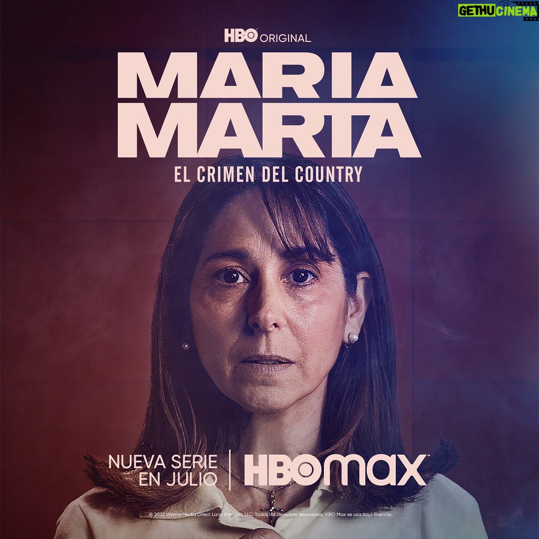 Valeria Lois - 1K Likes - Contando los días. En julio llega MARIA MARTA
Prepárense.
@jorgemarrale @murielsanta.ana @bellosoactor @estebanbigliardi @celentanoana @marialealok @nicolasfrancella @guillearengo @novoalauraok @lalorotaveria @marielav.acosta
#MaríaMarta - El crimen del country
#HBOMax
@HBOMAXLA