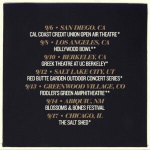 Vance Joy Instagram - All dates for the ‘dream your life away’ Anniversary Shows are here. Feels very special to be celebrating 10 years of this album. Tickets on sale May 3*. Register for pre sale access at vancejoy.com or link in bio. 

*OVO Arena Wembley, London on sale now.
*Blossom & Bones Festival, Abiquiu on sale now. 
*Hollywood Bowl, Los Angeles on sale May 7.
*Red Butte Garden Outdoor Concert Series, Salt Lake City on sale May 16.