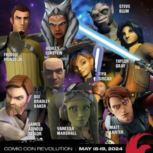 Vanessa Marshall Instagram - This is gonna be epic! Thank you @celebworx for opportunity! #starwarsfamily Xo 🥳🌟✨

Repost from @comicconrevolution
•
💫 HUGE! Meet the voice cast of Star Wars: The Clones Wars, Star Wars: Rebels & Star Wars: The Bad Batch at Comic Con Revolution! Autographs, photo ops, panels & more all weekend long! Tickets on sale NOW for this one of a kind gathering of Star Wars voice cast!
—
Tix: #linkinbio or CCRTix dot com
Photo Ops & Autographs: #linkinobio or CCRPhotos dot com
—
#comicconrevolution #comiccon #inlandempire #sanbernardino #ontariocalifornia #socal #starwars #starwarstheclonewars #starwarsrebels #starwarsthebadbatch #castreunion #autographs #photoops @ontarioconventioncenter @visitgocal @visitsbcounty @parksandcons @convention.life @conventionscene @california_cons @sdccblog @theconventioncollective @outsidecomiccon @inlandempiremagazine @inlandempiredotcom @iecnweekly @ivdailybulletin @sanbernardinosun @redlandsnews @ieyelp @cleverlycathryn @momsla @lamommies @inlandempirelife @conventioncrossing @nowdiscoverie @real_family_adventures @popversesays @starwars @star.wars.theory @badbatchseries @theclonewarsrecap @starwarsdaily @starwarsfanpage @theforceawakensdaily @starwarsexplained @fanthatracks @starwarssl @allstarwarsfans @thestarwarslife @starwarsmovies @officially_starwars @realfreddieprinze @ashleyeckstein @blumspew @taylorgray3 @tiyabird @deebradleybaker @jatactor @vanessamarshall1138 @mattlanter @celebworx @celebritytalentbooking