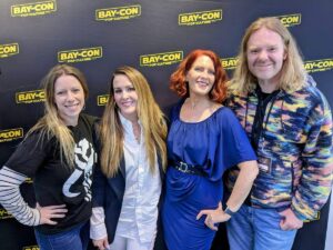 Vanessa Marshall Instagram - Thank you @baycollege for hosting @vanessamarshall1138 @gravypic and @girlmacfarlane for Return Of The Bay-Con!

#starwarsrebels #starwarsclonewars #starwarsresistance #CelebWorx #celebworxpride