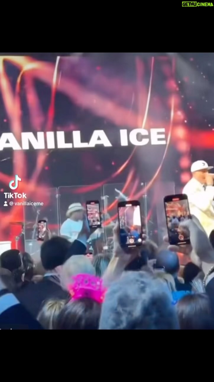 Vanilla Ice - 13.4K Likes - Happy new year everybody. This was the greatest time last night. It may be 2024, but we danced like the 90s last night. What a beautiful historical place #MarraLargo #HappyNewYear #Trump #Ivanka #GoNinjaGoNinjaGo #IceIceBaby.