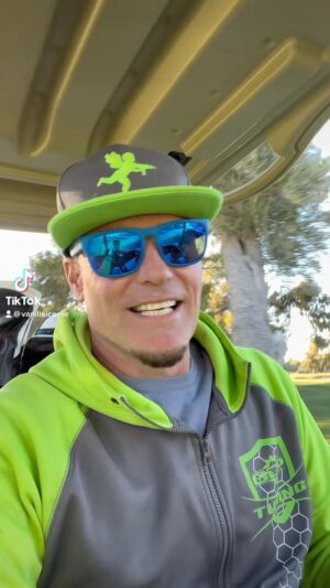 Vanilla Ice Instagram - #GetItHowYouLiveIt #NinjaGolf
