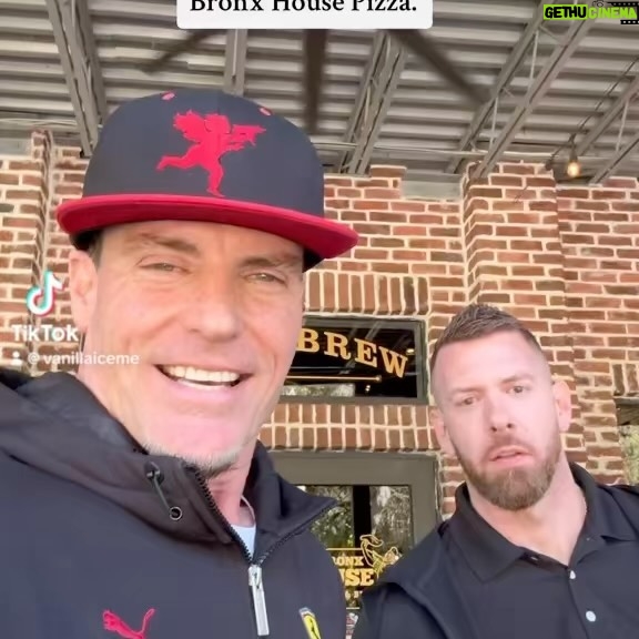 Vanilla Ice - 5.7K Likes - Bring your appetite. This is gonna be a great time. Just hanging out and saying hello to everybody. #BronxHousePizza #LittleSmiles #SmilesAreContagious #A1ABeachfrontAvenue #StAugastine #PalmCoast #FlaglerCounty #NorthFlorida.