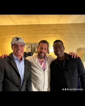 Vanilla Ice Instagram - Had a great time last night at Adam Sandler‘s comedy special. Hilarious. Such a great group of people making all the magic happen. #Netflix #ComedySpecial.