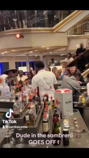 Vanilla Ice Instagram - Dude in sombrero goes off. Timeless!!! Ice ice baby gets the party jumpin! #IceIceBaby #Karaoke