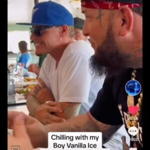 Vanilla Ice Instagram - Being kind and generous goes a long way. Shake a hand and make a friend. Greatness, doing great things.