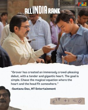 Varun Grover Instagram - These heartwarming reviews have melted our Noodle Sa Dil. Thanks for the overwhelmingly emotional response and filling the theatres even with such a limited release. 

Swipe to read some fantastic takes. All India Rank now in theatres.