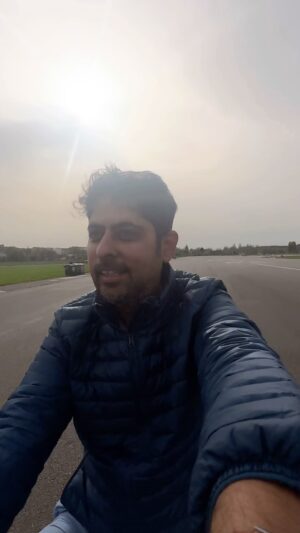 Varun Grover Instagram - The iconic Templehof Airport in Berlin (a key airport during the 2nd WW as well as during the Cold War era) is now a public park open for picnics, cycling, kite flying, open air dance classes - basically anything fun. It’s amazing how the West makes public spaces so accessible and community-driven. Me and @theolddrifter went cycling there today and it was so thrilling! To ride a bike on the smoothest of roads without any fear of safety or pollution is truly a liberating experience. Will try again 100%.