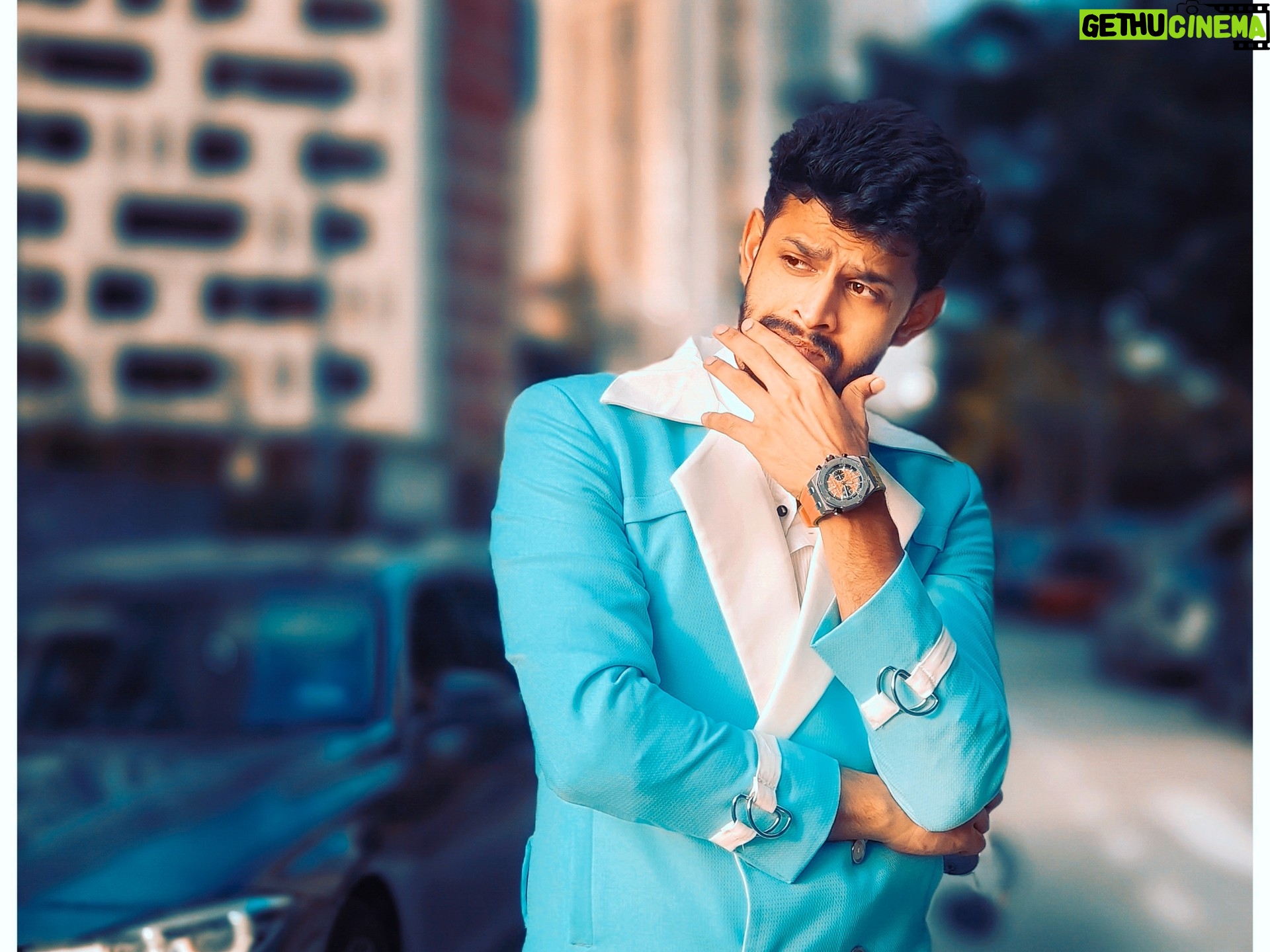 Varun Kamal - 3 Likes - "Dressed in blue, vibes so true. Standing by my ride, as 'So Sweet' takes you on a musical ride. 🎶 Check out my latest song on all audio platforms and YouTube. Let the melody match the color – cool and electric. #SoSweet #MusicMagic #BlueVibes"