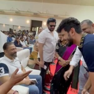 Varun Kamal Instagram - Was lovely meeting THE BOSS after BIGG BOSS 👀

#ulaganayagan #kamalhaasan sir ❤️ #biggbosstamil #biggbosstamil5 #Varun #actorVarun #Tamilcinema #Kollywood #reelsinstagram #reelsvideo #reels #reelskarofeelkaro #favouriteperson #reelsoftheday