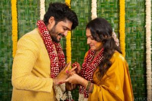 Vasishta N. Simha Instagram - Us ❤️ 
Fav pics 😍 - set 1

#Simhapriya 
#vasishtasimha #hariprriya 
📸 - @vjflicks