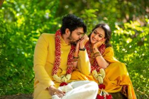 Vasishta N. Simha Instagram - Us ❤️ 
Fav pics 😍 - set 1

#Simhapriya 
#vasishtasimha #hariprriya 
📸 - @vjflicks