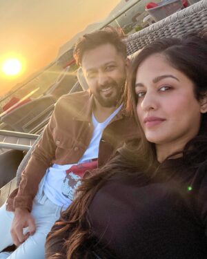 Vatsal Sheth Instagram - The best getaway with @vatsalsheth and a much needed one too… away from all the hustle just me and you and the mountains. The best view, the best food, the best hospitality and the best stay…. 
@mementosbyitchotels_udaipur you have spoilt us and we loved every bit of it… ❤️
From the luxurious room to the private pool to the activities you planned for us everything was just perfect.
 @khyathisolutions