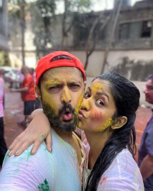 Vatsal Sheth Instagram - Happy Holi 🎨

#throwback