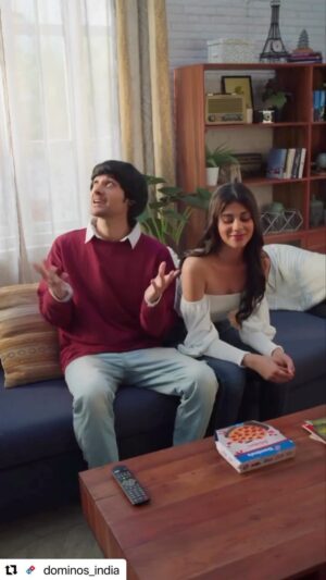Vedika Nawani Instagram - Some situationships are just meant to convert into relationships.When you can’t say it with words just #sayitwithpizza

#dominosindia