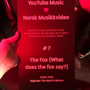 Vegard Ylvisåker Instagram - Nice thing to pick up on the way home from work, thanx! #youtubemusic