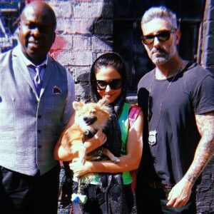Vered Blonstein Instagram - Played a Hollywood star hiding from the public today...did I pull it off? 🤩 this show is going to be awesome!!!! great shoot with my puppy and @nirvanastudioshollywood @dibella15 @georgeclarke2020 @ray.katz.comedy @theanthonyagonzalez @itsdonnypayne 
#moviestar #hollywoodgirl #hollywoodlife #hollywoodactress #bollywoodactress #filmmaking #tvactress #teenactress #filmactress #workingactress #quietontheset #lightscameraaction #filming🎬 #hollywoodfilm #lafilm #lafilmmakers #filminginprogress #hotactress #actresslife🎥 #actresslife #tvproduction #filmlife🎬 #younghollywood #celeblife #hollywoodcelebrities #hollywoodfilm #hollywoodfame #hollywoodstyle #actorslife🎬 #actress