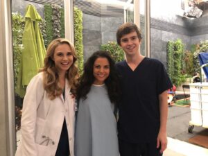 Vered Blonstein Instagram - Absolutely love working with these absolutely wonderful and thoughtful actors on ABC’s “The Good Doctor” - thank you for being so awesome 🥰@fionagubelmann @freddiehighmore 
Much love to the other talented Good Doctor people not pictured ❤️ @thechristinachang_ @alexplank @bdot_shin @sbaidwan @thegooddoctorabc @shorez #thegooddoctor #thegooddoctorabc #freddiehighmore #fionagubelmann #veredblonstein #setlife🎥 #drshaunmurphy #shaunmurphy #drmorganreznick #tvactress #onsetlife #behindthescenes🎬 #setlife🎬 #actresslife #actresslife🎥 #davidshore #hollywoodactress #losangelesactress #workingactress #filming🎬 #tvproduction #tvproducer #actress🎬 #autisticadults #autisminwomen #autisticwoman #autisticactress #lifeofanactress #onset🎥🎬 #lifeonset🎥