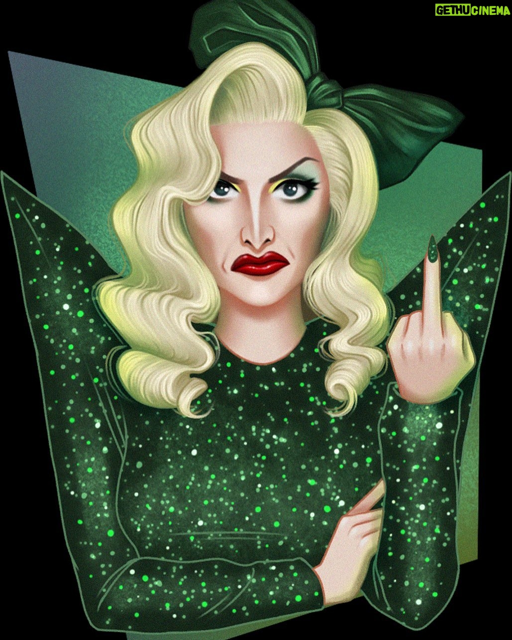 Veronica Green - 3K Likes - DragCon is only 10 days away! Here’s a sneak peek at one of the images on my sticker sheets. With 2 sets to collect, what other looks do you think will be on each collection?
Come on down to to see me in booth C52 at the London Excel Centre on the 6th, 7th & 8th of Jan where I’ll be meeting & greeting, performing and debuting exclusive merch. 💚💚💚
Artwork by: @lukemarsh_