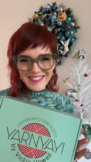 Vickie Howell Instagram - It’s time for the last unboxing of 2023. This one was a bit of a technical adventure, but I pulled it off, just in the nick of time, and partially from my room at The Graduate Hotel in Nashville. As they say here, Happy Holidays, y’all!

Get the YarnYAY! December Box featuring limited edition, seasonal goodies at YarnYAY.com (link in @vickiehowell bio)

Thanks!

#yarnyay #unboxing