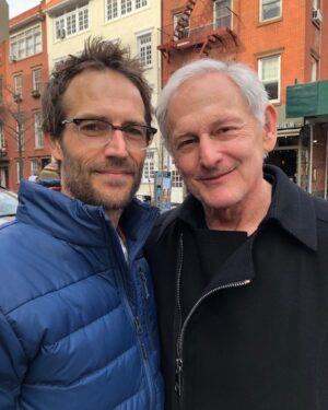 Victor Garber Instagram - Sunday in NYC with Michael Vartan. Another joyous Alias reunion. The gift that keeps on giving.