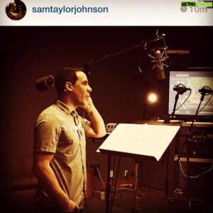 Victor Rasuk Instagram - #Regram fun times Recording sound yesterday on @fiftyshadesmovie It's looking SOO good! #ValentinesDay #JoseRodriguez @samtaylorjohnson