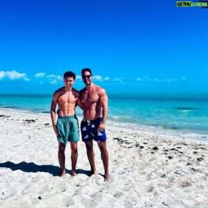 Victor Turpin Instagram - with mini-me in paradise @n.maya_07 #nephew #sobrino #latinos #paisas #sun #beach #isla #island #colombianos #uncle #guncle