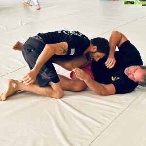 Victor Webster Instagram - Any day on the mats is a great day. What a way to clear the mind and be meditatively in the moment with zero distractions only being able to focus on that immediate moment. Thanks for the hospitality and great rolls Phil and the rest of the beasts