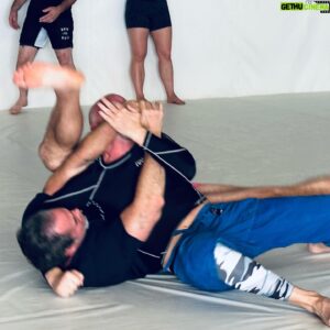 Victor Webster Instagram - Any day on the mats is a great day. What a way to clear the mind and be meditatively in the moment with zero distractions only being able to focus on that immediate moment. Thanks for the hospitality and great rolls Phil and the rest of the beasts