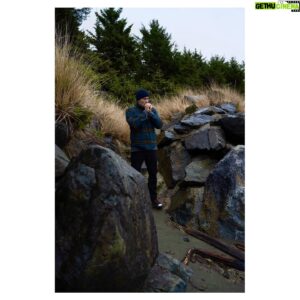 Victor Webster Instagram - Slick black rocks and flowing grass