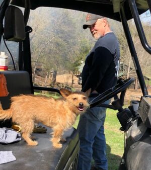 Victoria Pratt Instagram - One of my guys loves to pee outside. The other one thinks it’s hilarious. ❤️🤠🐕