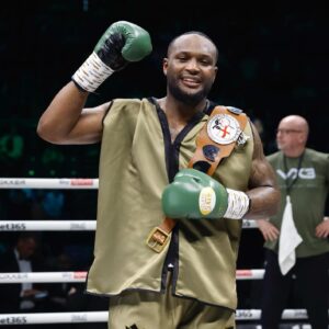 Viddal Riley Instagram - First defence 𝗗𝗢𝗡𝗘 ✅🏴󠁧󠁢󠁥󠁮󠁧󠁿

Another performance that show’s @isitril belongs at this level and is climbing the ranks fast! 🔥

#WardleyClarke | Tonight | @skysportsboxing | @peacock